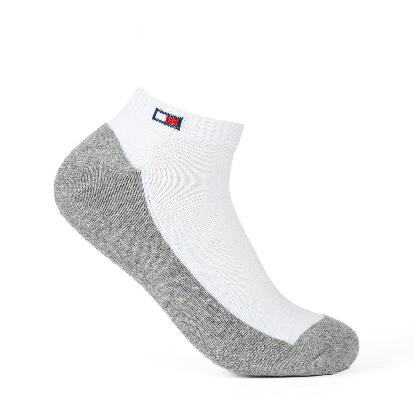 Half towel heel socks