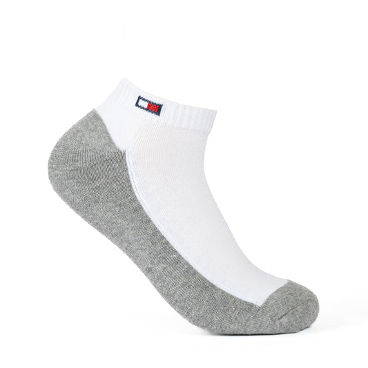 Half towel heel socks