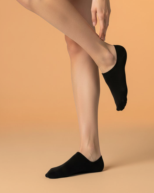 Dana Classic Black Lo-Cut Socks