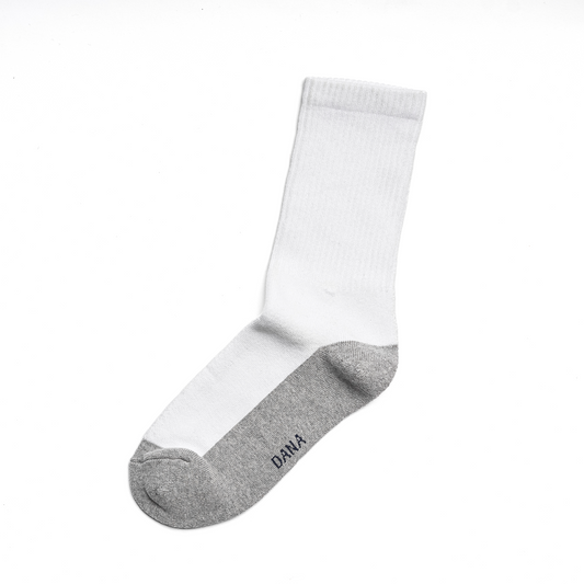 Long padded athletic socks